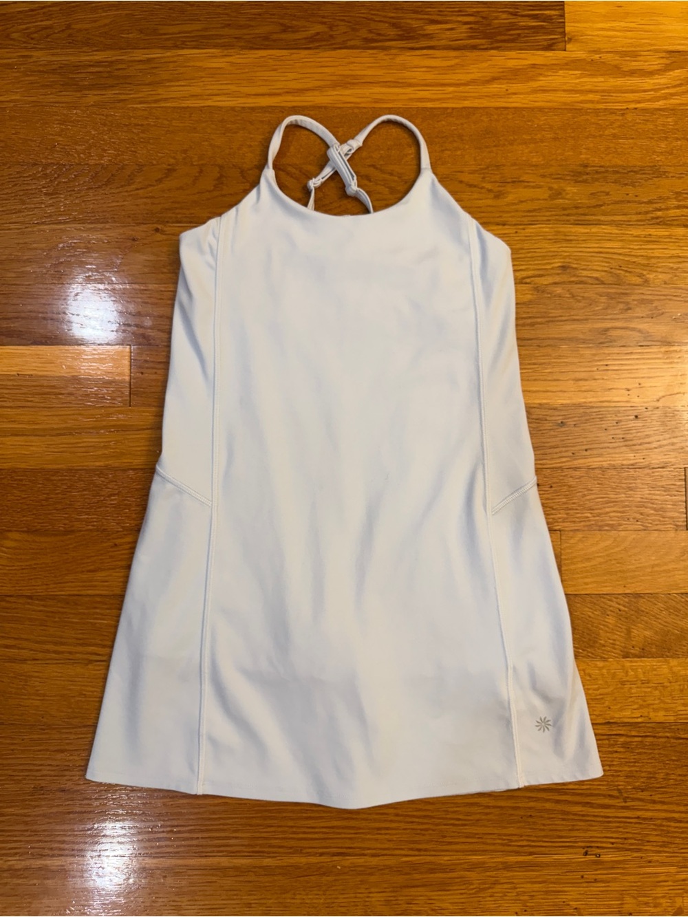 Athleta Girl Doing the Most Dress Built-in Shorts Light Blue - Size Small S/7